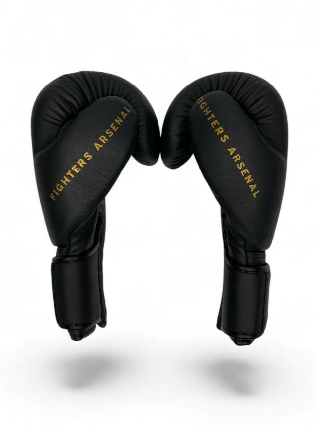 FA - Gold Strike - boxing gloves black