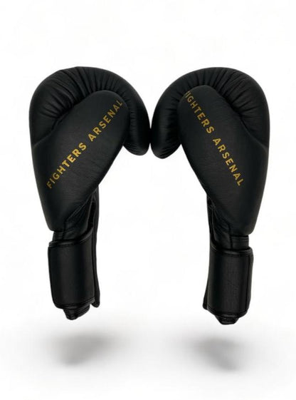 FA - Gold Strike - boxing gloves black